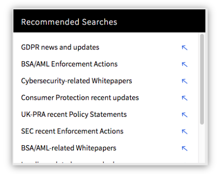 Recommended Searches