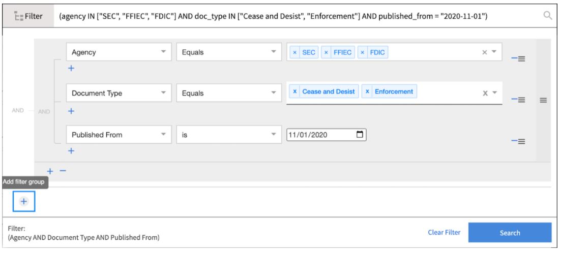 Using Advanced Search Filter3