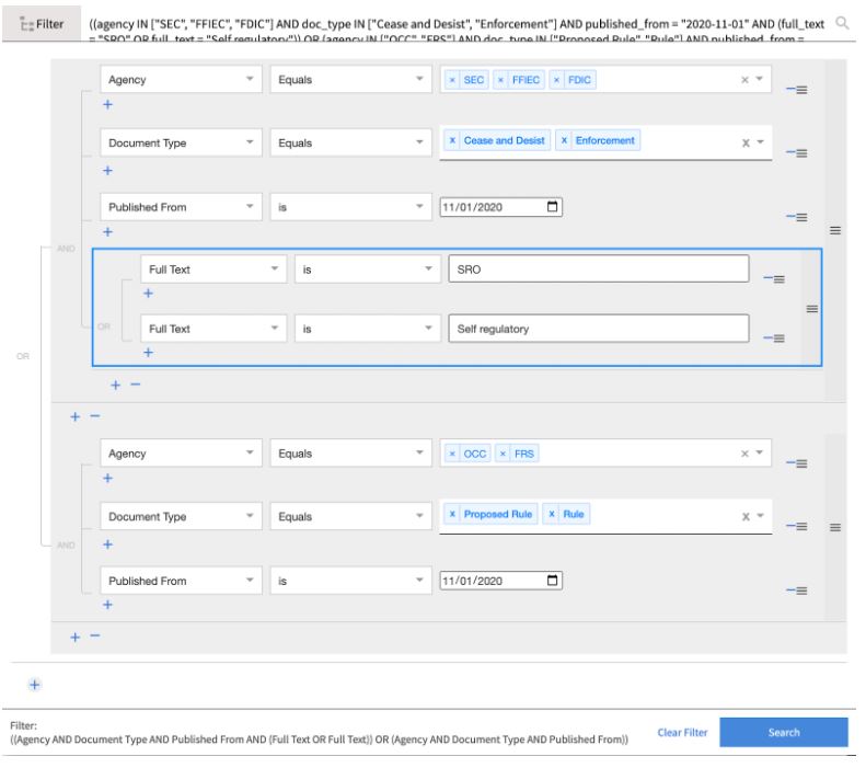 Using Advanced Search Filter6