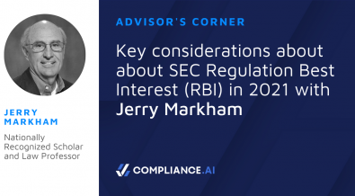 Advisors Corner Jerry Markham 1