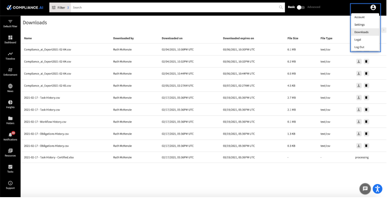 CAI Downloads