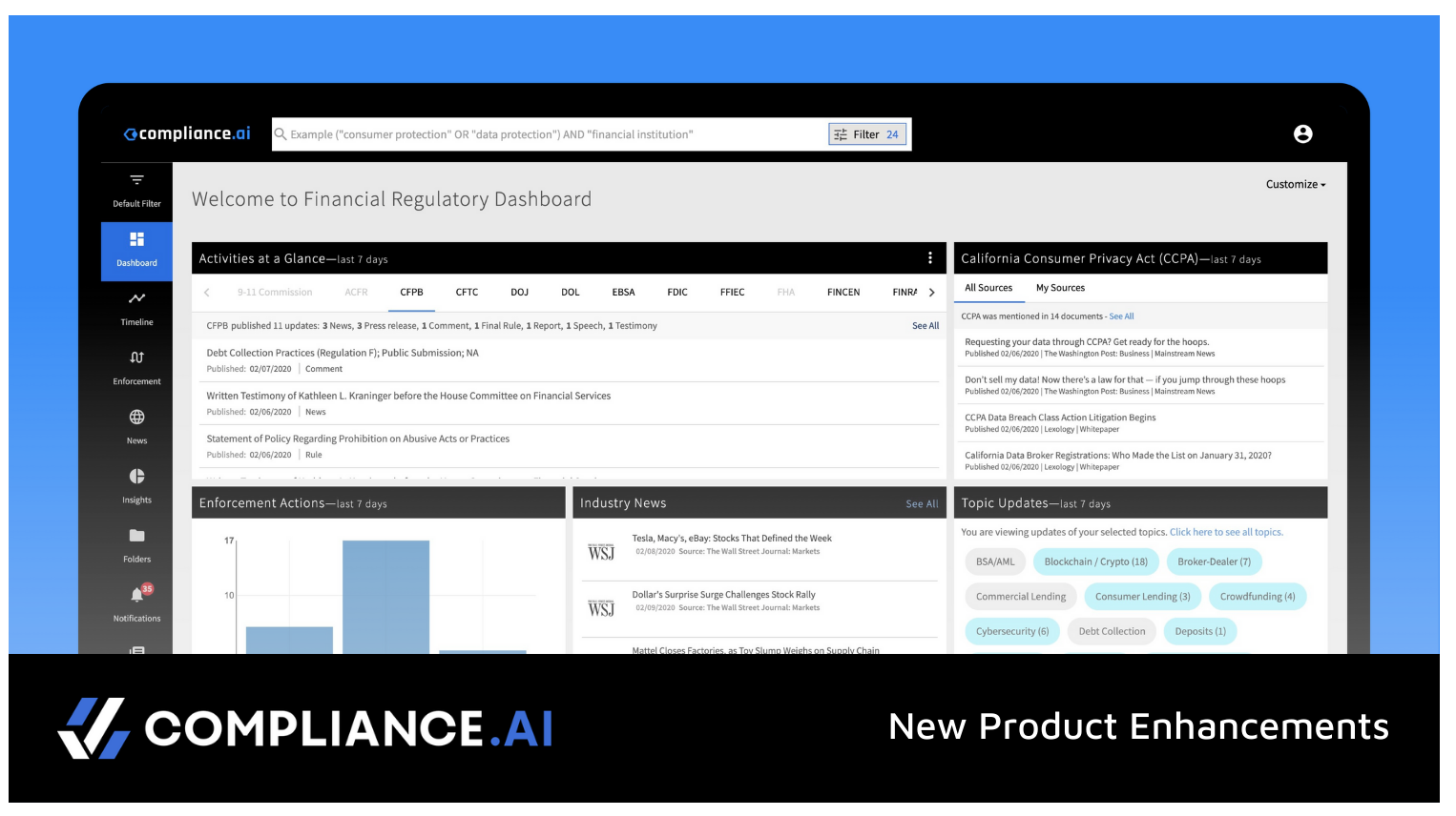 New Product Enhancements Feb 2021