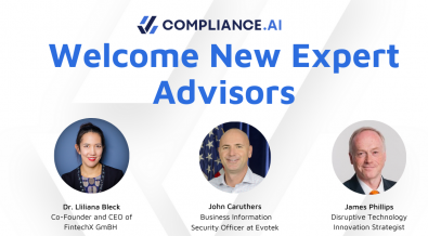 Compliance.AI Continues to Expand its World Class Expert-in-the-Loop Advisory Team With Subject Matter Experts from Across the Industry